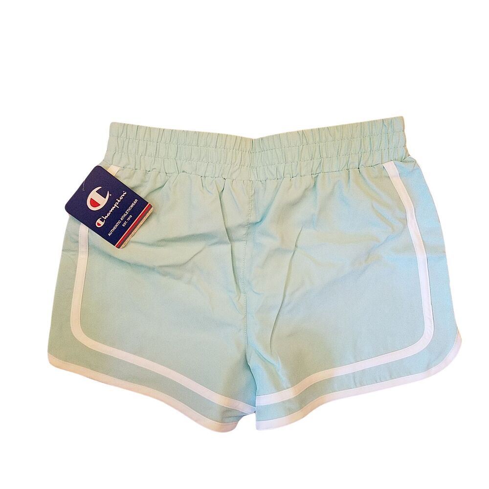 Champion Shorts Girls M (10) Blue Mist Pull-On Athletic - Picture 6 of 7